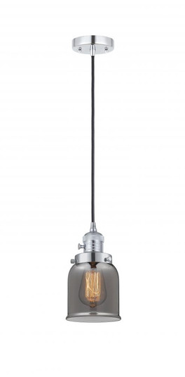 Bell - 1 Light - 5 inch - Polished Chrome - Cord hung - Mini Pendant (3442|201CSW-PC-G53-LED)