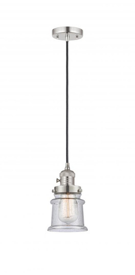 Canton - 1 Light - 5 inch - Polished Nickel - Cord hung - Mini Pendant (3442|201CSW-PN-G184S-LED)