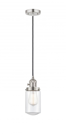 Dover - 1 Light - 5 inch - Polished Nickel - Cord hung - Mini Pendant (3442|201CSW-PN-G312-LED)