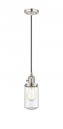 Dover - 1 Light - 5 inch - Polished Nickel - Cord hung - Mini Pendant (3442|201CSW-PN-G314)