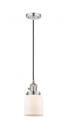 Bell - 1 Light - 5 inch - Polished Nickel - Cord hung - Mini Pendant (3442|201CSW-PN-G51-LED)