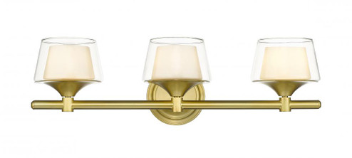 Laguna - 3 Light - 24 inch - Satin Gold - Bath Vanity Light (3442|311-3W-SG-CLW)