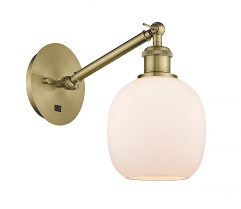 Belfast - 1 Light - 6 inch - Antique Brass - Adjustable Sconce (3442|317-1W-AB-G101-LED)