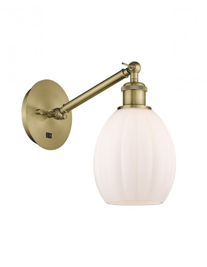 Eaton - 1 Light - 6 inch - Antique Brass - Adjustable Sconce (3442|317-1W-AB-G81-LED)