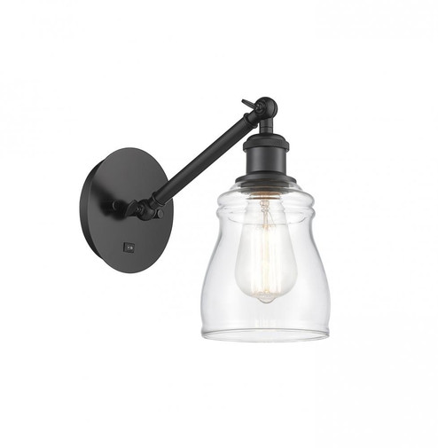 Ellery - 1 Light - 5 inch - Matte Black - Adjustable Sconce (3442|317-1W-BK-G392-LED)