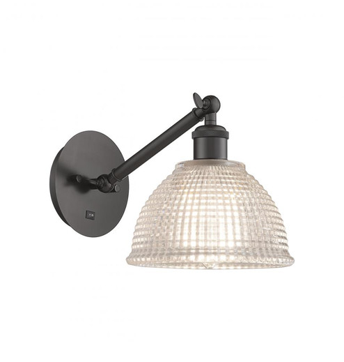 Arietta - 1 Light - 8 inch - Oil Rubbed Bronze - Adjustable Sconce (3442|317-1W-OB-G422-LED)
