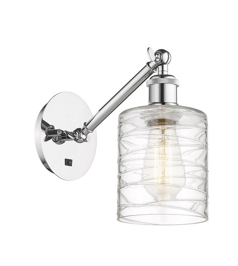 Cobbleskill - 1 Light - 5 inch - Polished Chrome - Adjustable Sconce (3442|317-1W-PC-G1113)
