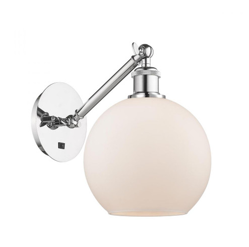 Athens - 1 Light - 8 inch - Polished Chrome - Adjustable Sconce (3442|317-1W-PC-G121-8)