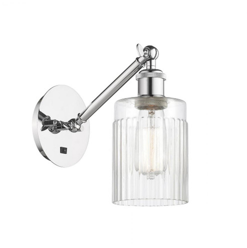 Hadley - 1 Light - 5 inch - Polished Chrome - Adjustable Sconce (3442|317-1W-PC-G342-LED)