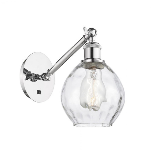 Waverly - 1 Light - 6 inch - Polished Chrome - Adjustable Sconce (3442|317-1W-PC-G362-LED)