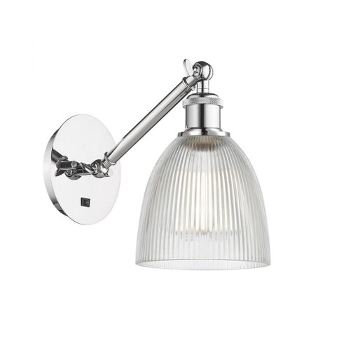 Castile - 1 Light - 6 inch - Polished Chrome - Adjustable Sconce (3442|317-1W-PC-G382)