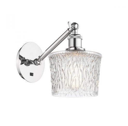 Niagara - 1 Light - 7 inch - Polished Chrome - Adjustable Sconce (3442|317-1W-PC-G402-LED)