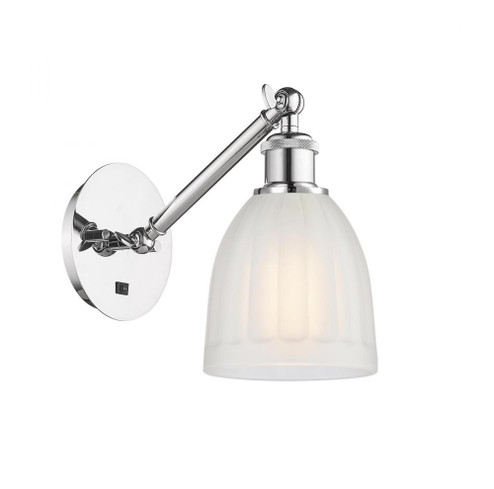 Brookfield - 1 Light - 6 inch - Polished Chrome - Adjustable Sconce (3442|317-1W-PC-G441-LED)