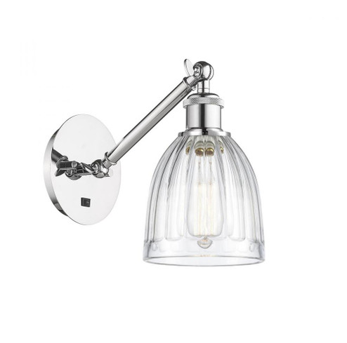 Brookfield - 1 Light - 6 inch - Polished Chrome - Adjustable Sconce (3442|317-1W-PC-G442)
