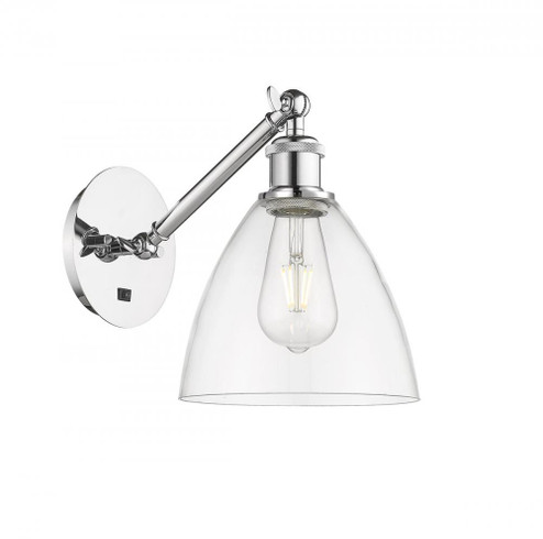 Bristol - 1 Light - 8 inch - Polished Chrome - Adjustable Sconce (3442|317-1W-PC-GBD-752)