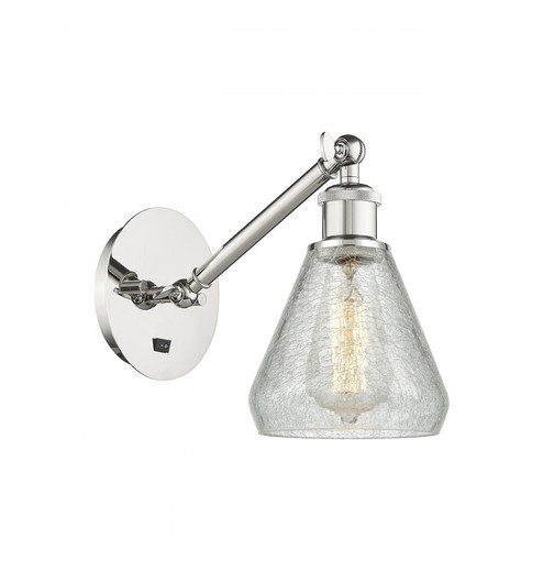 Conesus - 1 Light - 6 inch - Polished Nickel - Sconce (3442|317-1W-PN-G275)