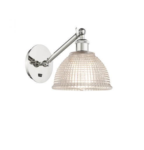 Arietta - 1 Light - 8 inch - Polished Nickel - Adjustable Sconce (3442|317-1W-PN-G422)