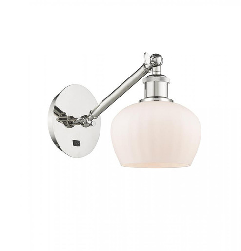 Fenton - 1 Light - 7 inch - Polished Nickel - Sconce (3442|317-1W-PN-G91)