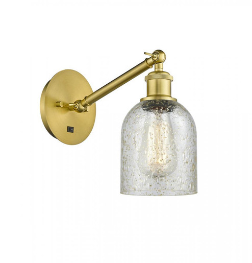Caledonia - 1 Light - 5 inch - Satin Gold - Adjustable Sconce (3442|317-1W-SG-G259)