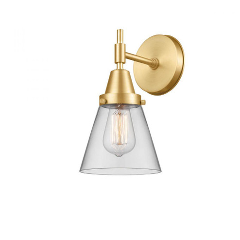 Cone - 1 Light - 6 inch - Satin Gold - Sconce (3442|447-1W-SG-G62-LED)