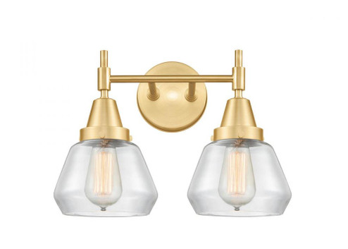 Fulton - 2 Light - 16 inch - Satin Gold - Bath Vanity Light (3442|447-2W-SG-G172)