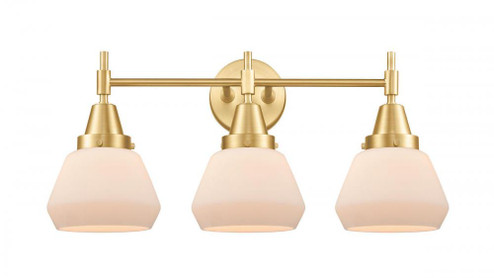 Fulton - 3 Light - 25 inch - Satin Gold - Bath Vanity Light (3442|447-3W-SG-G171-LED)