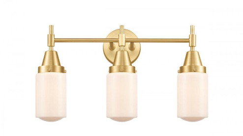 Dover - 3 Light - 23 inch - Satin Gold - Bath Vanity Light (3442|447-3W-SG-G311-LED)