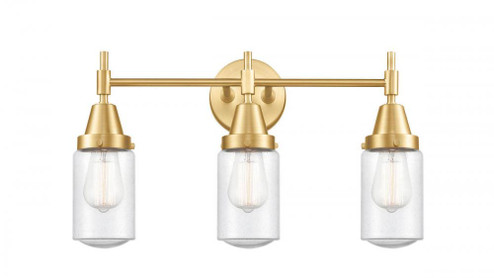 Dover - 3 Light - 23 inch - Satin Gold - Bath Vanity Light (3442|447-3W-SG-G314)