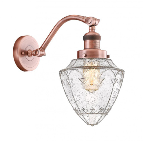 Bullet - 1 Light - 7 inch - Antique Copper - Adjustable Sconce (3442|515-1W-AC-G664-7)
