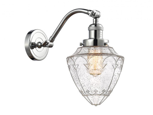 Bullet - 1 Light - 7 inch - Polished Chrome - Adjustable Sconce (3442|515-1W-PC-G664-7)