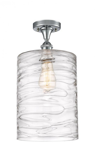 Cobbleskill - 1 Light - 9 inch - Polished Chrome - Semi-Flush Mount (3442|516-1C-PC-G1113-L)