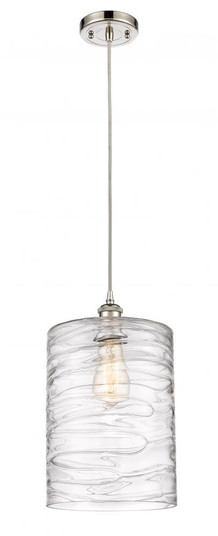 Cobbleskill - 1 Light - 9 inch - Polished Nickel - Cord hung - Mini Pendant (3442|516-1P-PN-G1113-L)