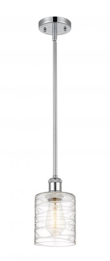 Cobbleskill - 1 Light - 5 inch - Polished Chrome - Mini Pendant (3442|516-1S-PC-G1113)