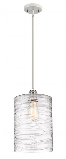 Cobbleskill - 1 Light - 9 inch - White Polished Chrome - Mini Pendant (3442|516-1S-WPC-G1113-L-LED)