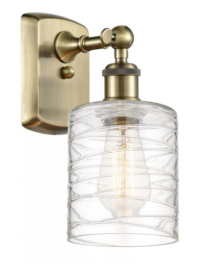 Cobbleskill - 1 Light - 5 inch - Antique Brass - Sconce (3442|516-1W-AB-G1113)