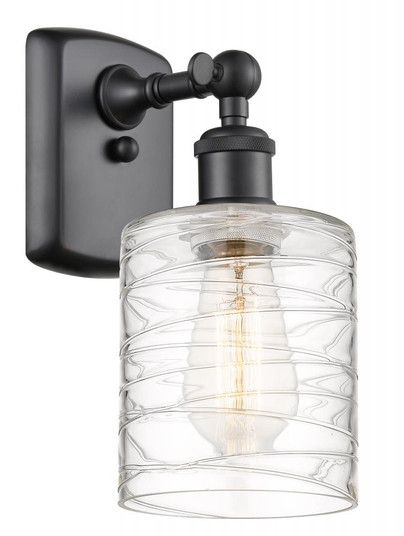 Cobbleskill - 1 Light - 5 inch - Matte Black - Sconce (3442|516-1W-BK-G1113-LED)