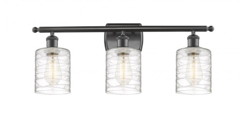 Cobbleskill - 3 Light - 25 inch - Oil Rubbed Bronze - Bath Vanity Light (3442|516-3W-OB-G1113-LED)