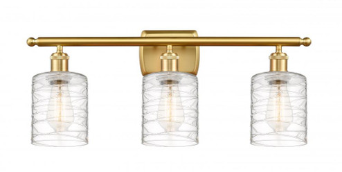 Cobbleskill - 3 Light - 25 inch - Satin Gold - Bath Vanity Light (3442|516-3W-SG-G1113)