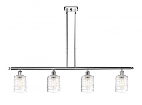 Cobbleskill - 4 Light - 48 inch - Polished Chrome - Cord hung - Island Light (3442|516-4I-PC-G1113)