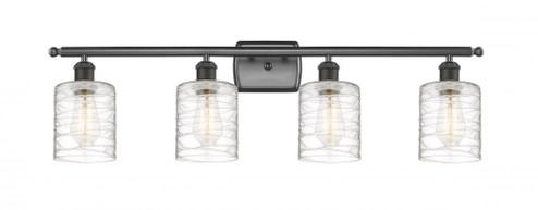 Cobbleskill - 4 Light - 35 inch - Oil Rubbed Bronze - Bath Vanity Light (3442|516-4W-OB-G1113)