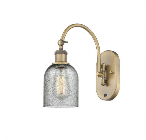 Caledonia - 1 Light - 5 inch - Brushed Brass - Adjustable Swing Arm (3442|518-1W-BB-G257-LED)