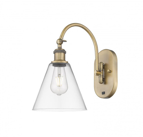 Berkshire - 1 Light - 8 inch - Brushed Brass - Adjustable Swing Arm (3442|518-1W-BB-GBC-82-LED)