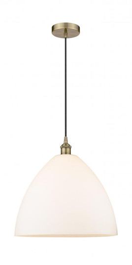 Bristol - 1 Light - 16 inch - Antique Brass - Cord hung - Pendant (3442|616-1P-AB-GBD-161)