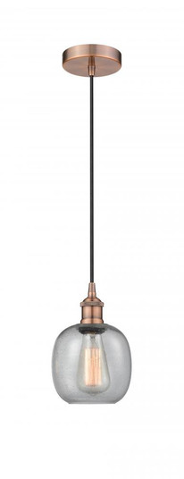 Belfast - 1 Light - 6 inch - Antique Copper - Cord hung - Mini Pendant (3442|616-1P-AC-G104)