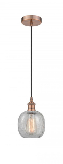 Belfast - 1 Light - 6 inch - Antique Copper - Cord hung - Mini Pendant (3442|616-1P-AC-G105)