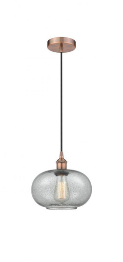 Gorham - 1 Light - 10 inch - Antique Copper - Cord hung - Mini Pendant (3442|616-1P-AC-G247)