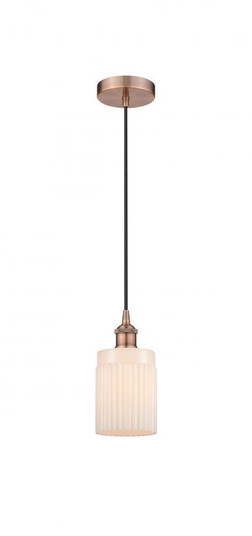 Hadley - 1 Light - 5 inch - Antique Copper - Cord hung - Mini Pendant (3442|616-1P-AC-G341)