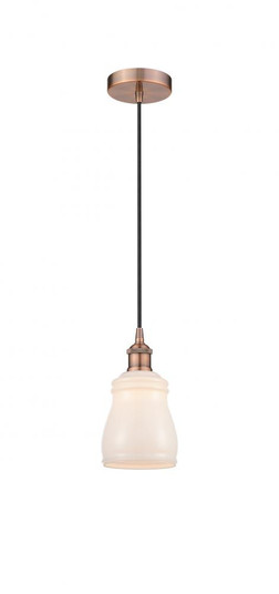 Ellery - 1 Light - 5 inch - Antique Copper - Cord hung - Mini Pendant (3442|616-1P-AC-G391)