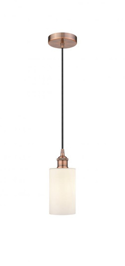 Clymer - 1 Light - 4 inch - Antique Copper - Cord hung - Mini Pendant (3442|616-1P-AC-G801)