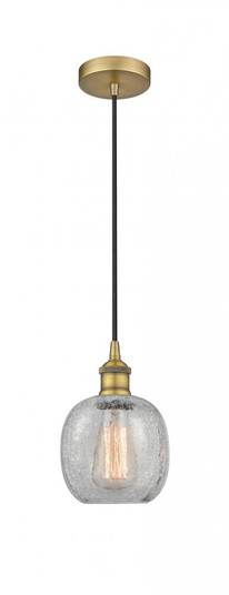 Belfast - 1 Light - 6 inch - Brushed Brass - Cord hung - Mini Pendant (3442|616-1P-BB-G105)
